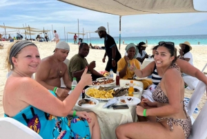 Zanzibar : Coucher de soleil sur le banc de sable