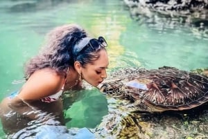 Zanzibar: zwem met zeeschildpadden in de Salaam-grot