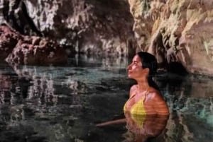 Занзибар: ресторан The Rock и плавание в пещере Куза