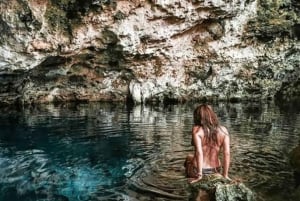 Занзибар: ресторан The Rock и плавание в пещере Куза