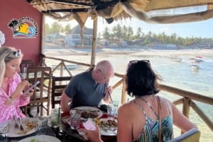 Занзибар: ресторан The Rock и плавание в пещере Куза