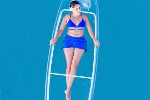 Zanzibar: Transparent kajak och drönare (med upphämtning inkluderad)