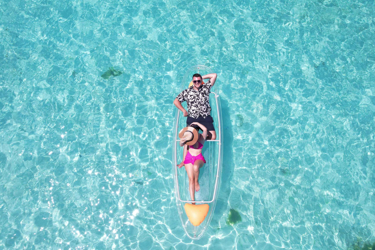 Zanzibar: Genomskinlig kajak och drönare (med upphämtning inkluderad)