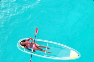 Zanzibar: Transparent kajak och drönare (med upphämtning inkluderad)