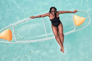 Zanzibar: Genomskinlig kajak och drönare (med upphämtning inkluderad)