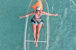 Zanzibar: Genomskinlig kajak och drönare (med upphämtning inkluderad)