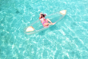 Zanzibar: przezroczysty kajak i dron (z odbiorem w cenie)