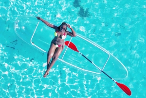 Zanzibar: przezroczysty kajak i dron (z odbiorem w cenie)