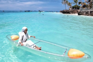 Zanzibar: przezroczysty kajak i dron (z odbiorem w cenie)