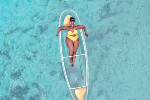 Zanzibar: przezroczysty kajak i dron (z odbiorem w cenie)