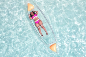 Zanzibar: przezroczysty kajak i dron (z odbiorem w cenie)