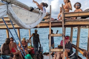 ザンジバル：カメ、ジョザニの森、ザ・ロック＆サンセットツアーをお楽しみください