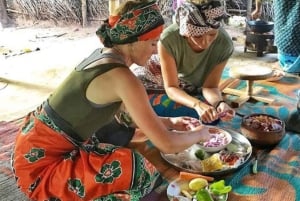 Zanzíbar: visita al pueblo y clase de cocina con comida