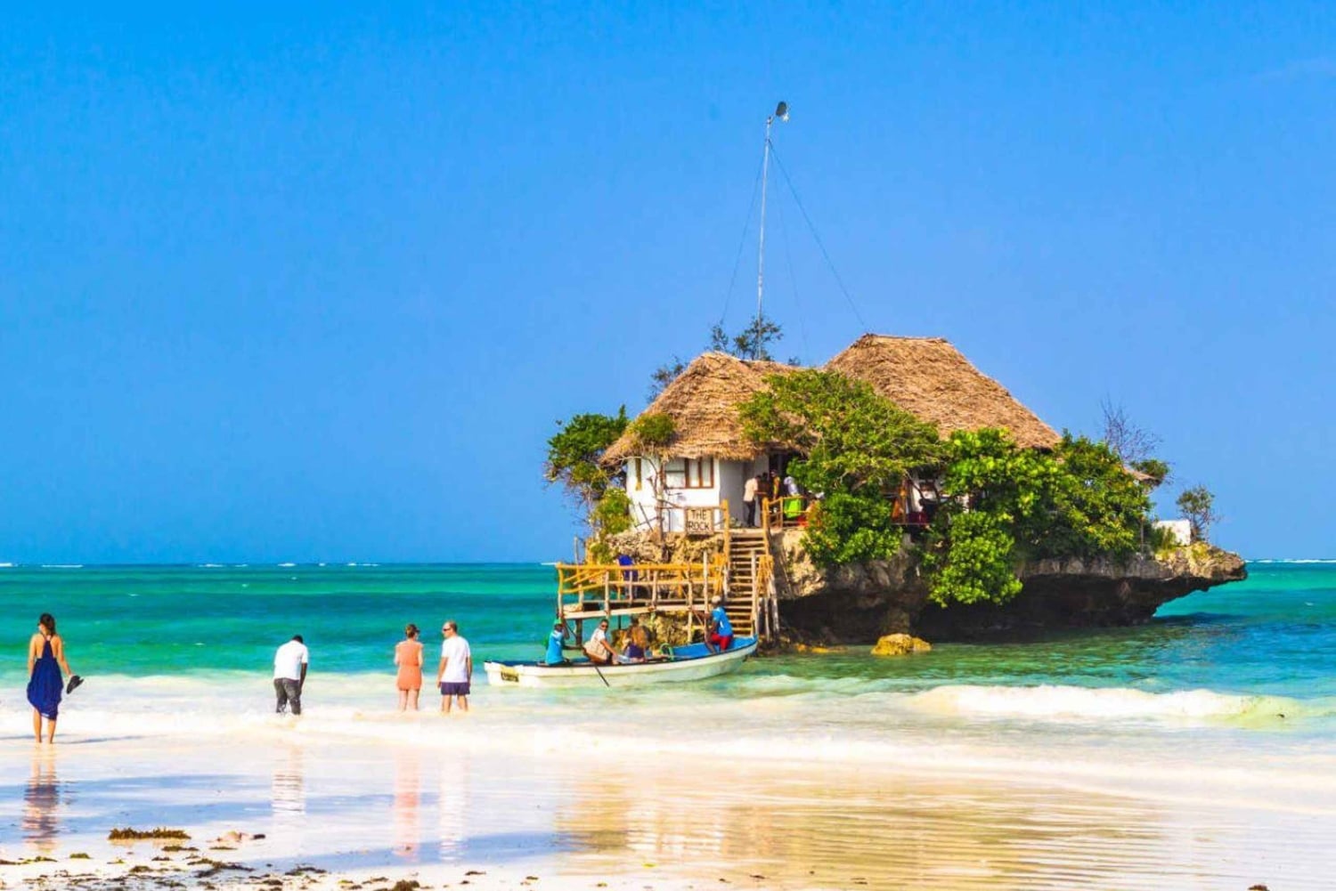 Zanzibar: specerijentour, Salaam-grot en The Rock