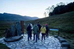 Avvistamento della fauna selvatica di Cradle Mountain dopo il tramonto
