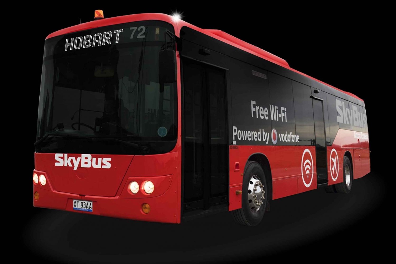 Aeroporto di Hobart: trasferimento in autobus espresso per la città di Hobart
