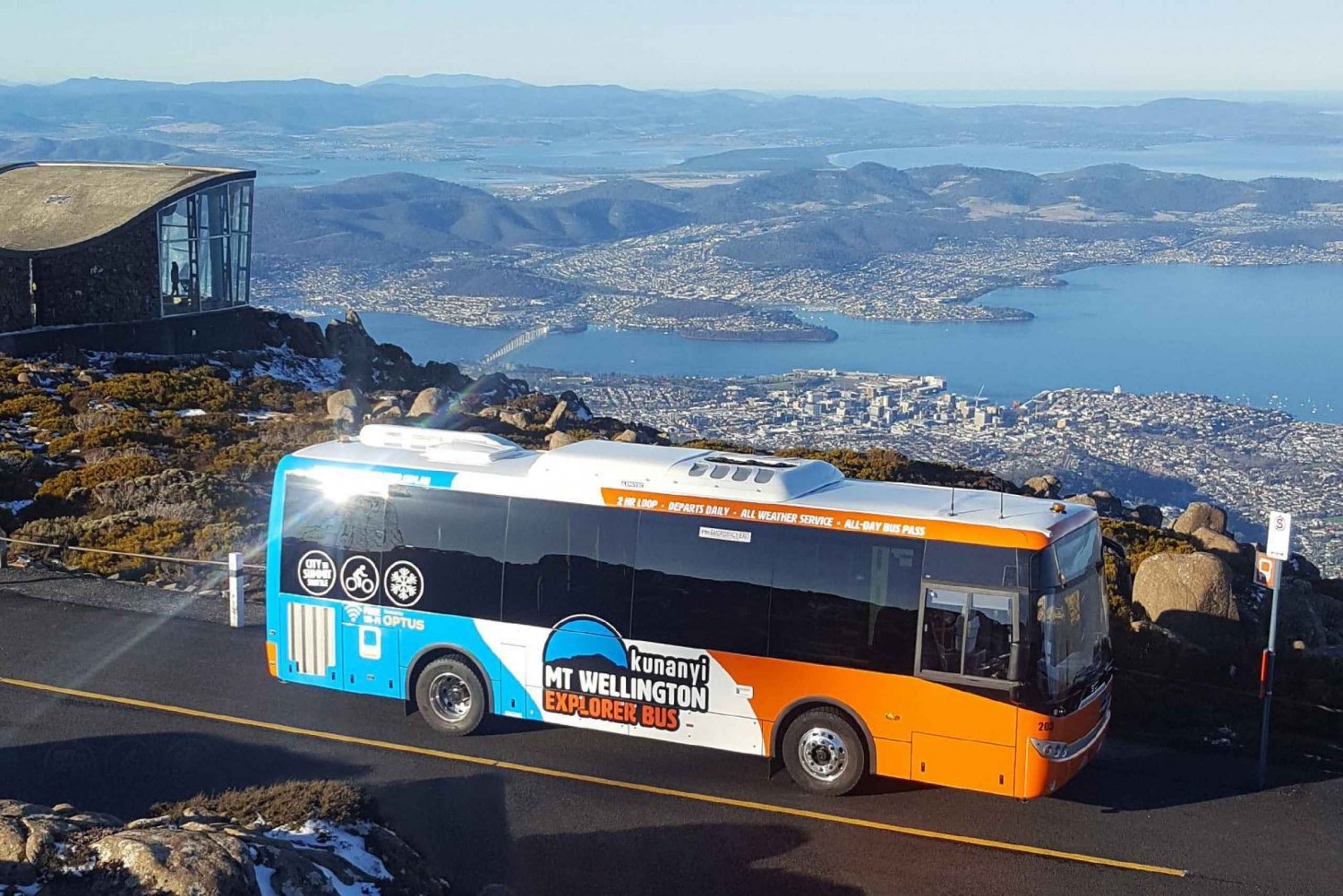 Hobart: passe de ônibus kunanyi/Mt Wellington Explorer