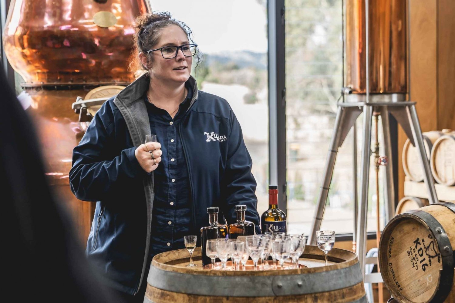 Richmond: Coal Valley Wine and Gin Tours med vingårdslunsj