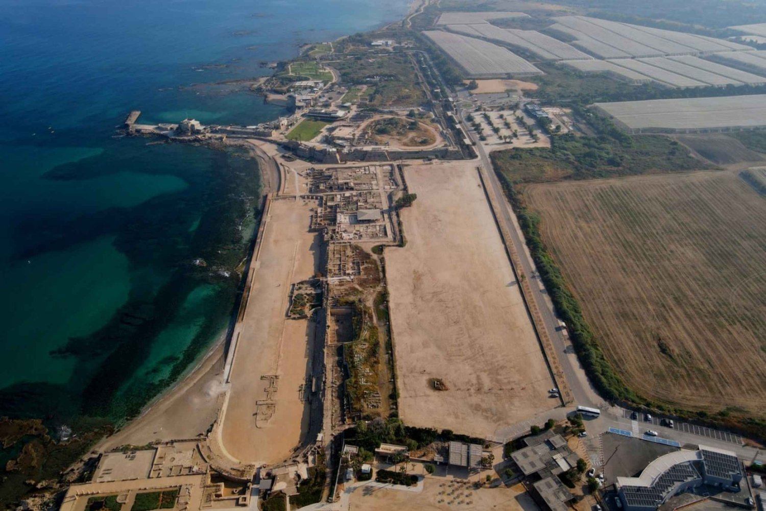 Caesarea, Haifa, Akko og Rosh Hanikra – heldags privat tur