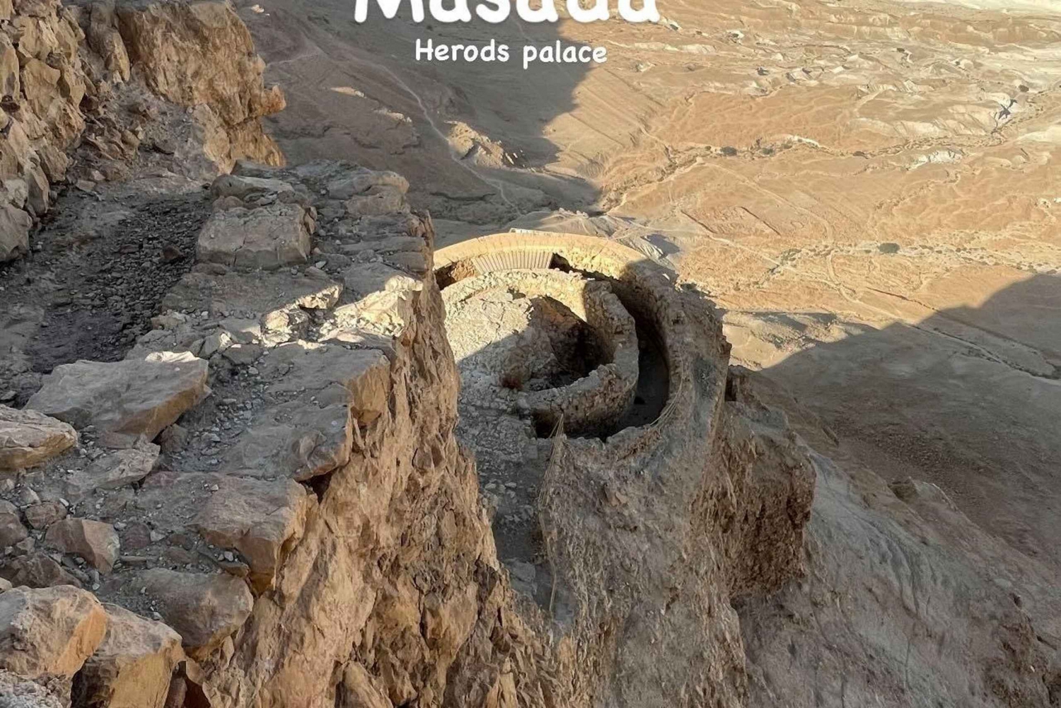 Tour di un giorno del Mar Morto, Masada, Ein Gedi e Qumran da Gerusalemme