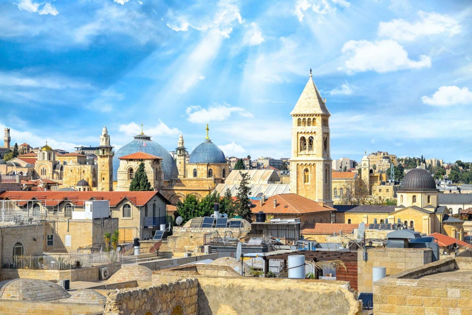 Depuis Jérusalem : Jérusalem, Bethléem et la mer Morte