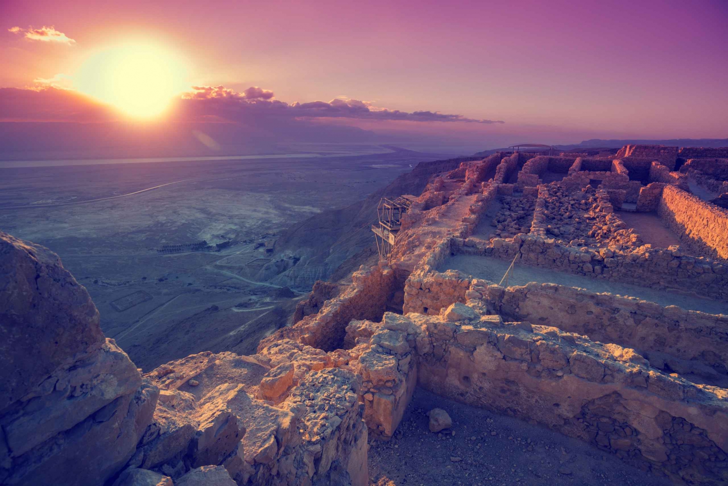 From Jerusalem: Masada Sunrise, Ein Gedi & Dead Sea