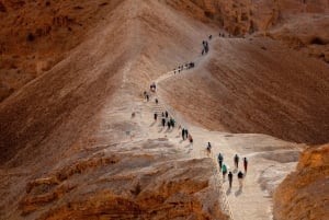 Fra Jerusalem: Masada Sunrise, Ein Gedi og Dødehavet
