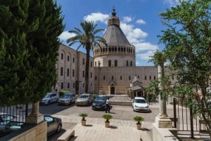 Depuis Jérusalem : Nazareth et mer de Galilée