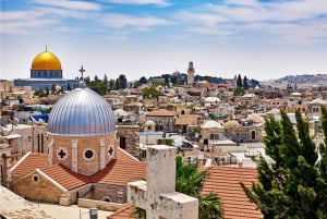 Fra Tel Aviv: Tur til Jerusalem og Det Døde Hav med højdepunkterne i Jerusalem og Det Døde Hav