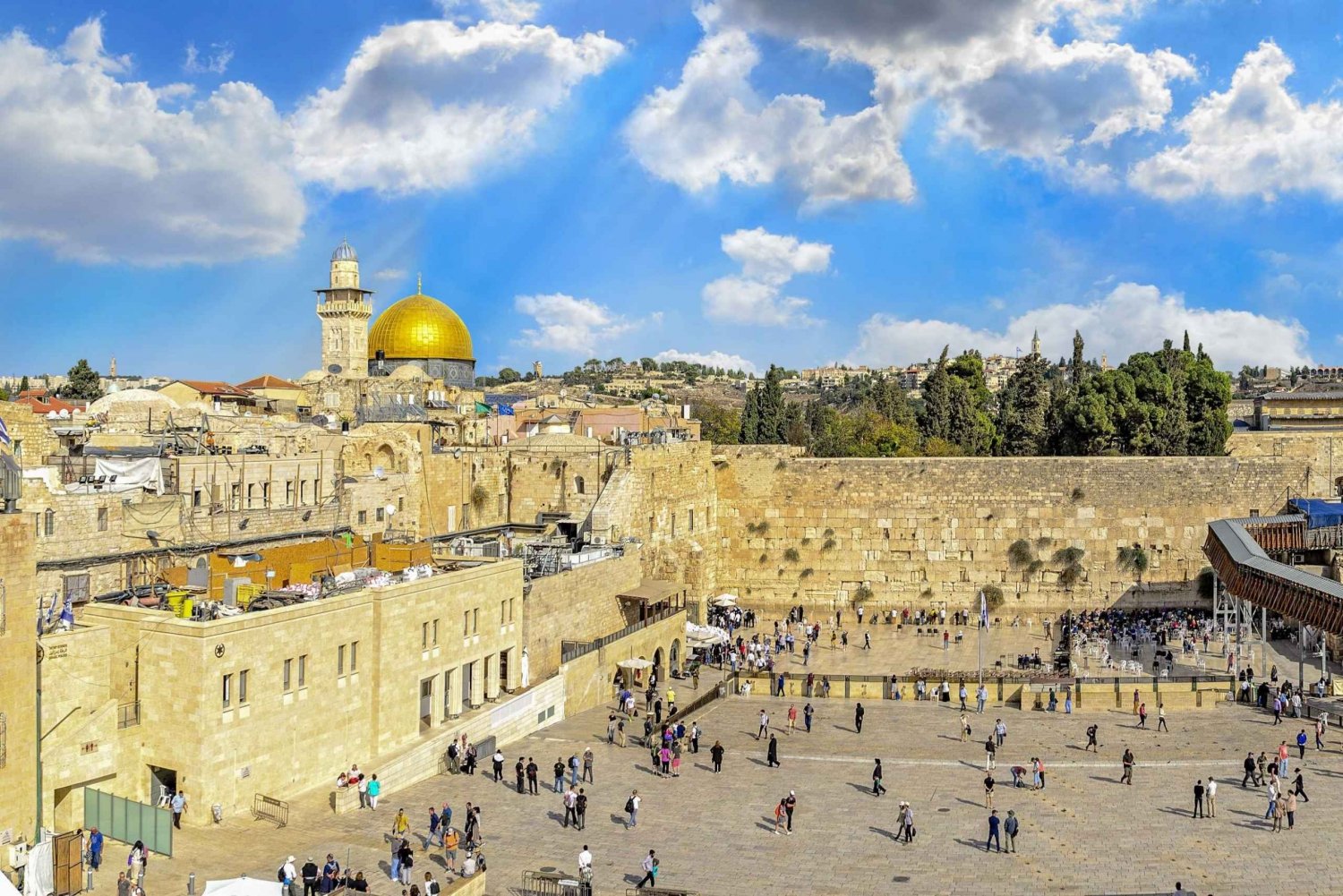 Tel Avivista: Jerusalemin vanhan ja uuden kaupungin kierros