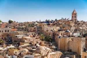 Van bustour door de oude en nieuwe stad Jeruzalem