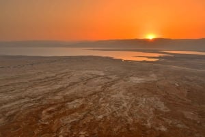Från Tel Aviv: Masada i soluppgången, Ein Gedi och Döda havet