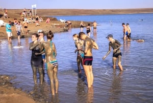 Från Tel Aviv: Masada i soluppgången, Ein Gedi och Döda havet