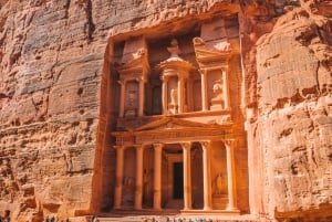 De Tel Aviv: Excursão de 3 dias a Petra e Wadi Rum