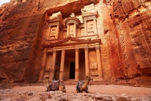 From Tel Aviv: Petra & Wadi Rum 2-Day Tour with Bedouin Tent