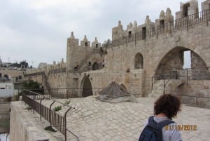 Procissão do Domingo de Ramos de dia inteiro saindo de Jerusalém ou Tel Aviv