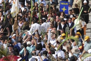 Ab Jerusalem oder Tel Aviv: Palmsonntags-Prozession