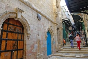 Visite privée d'une demi-journée des sites incontournables de Jérusalem au départ de Tel Aviv