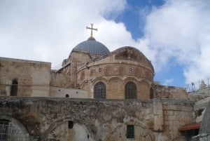 Visite privée d'une demi-journée des sites incontournables de Jérusalem au départ de Tel Aviv