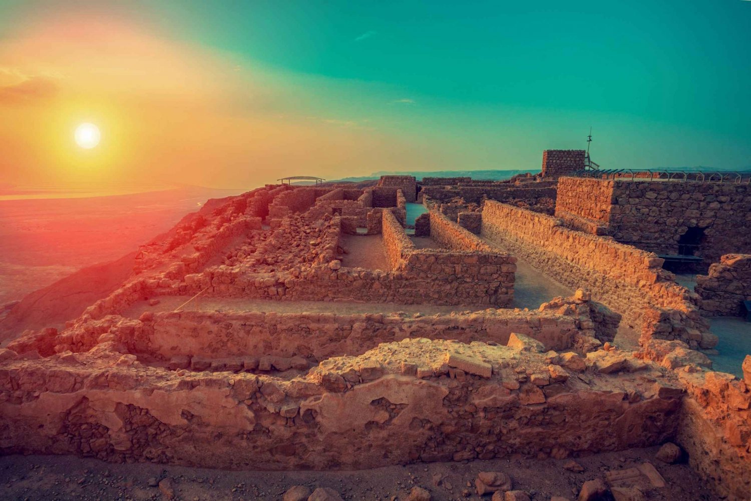 Wycieczka do Masady i nad Morze Martwe: z Jerozolimy