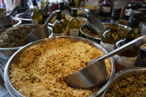 Tel Aviv: 2 timers Carmel Market Tour på engelsk med frokost