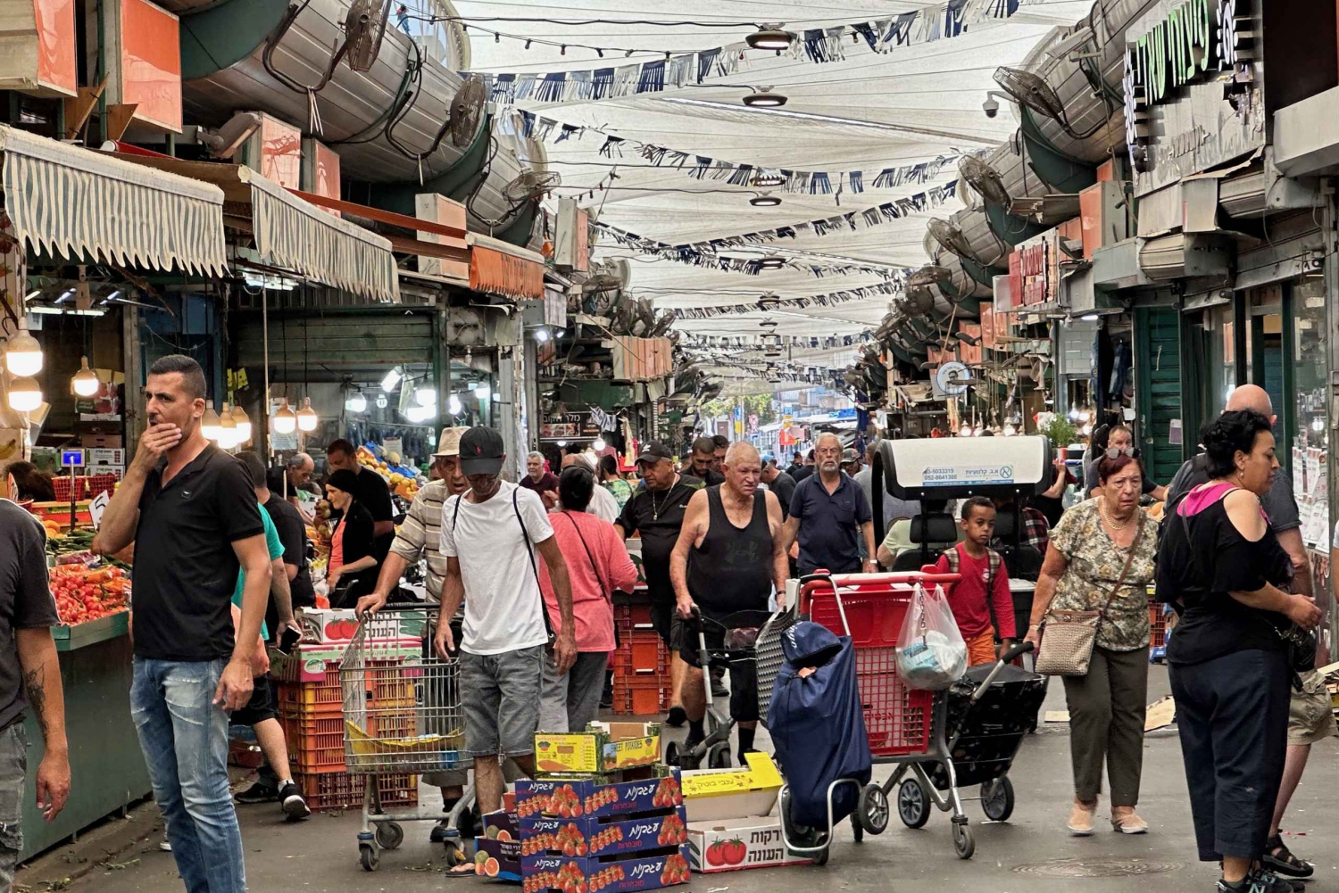 Tel Aviv: Opastettu kierros Irakin juutalaisilla Tikvan markkinoilla