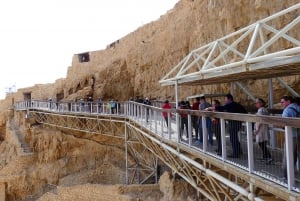 Tel Aviv: Utflykt till nationalparken Masada och Döda havet