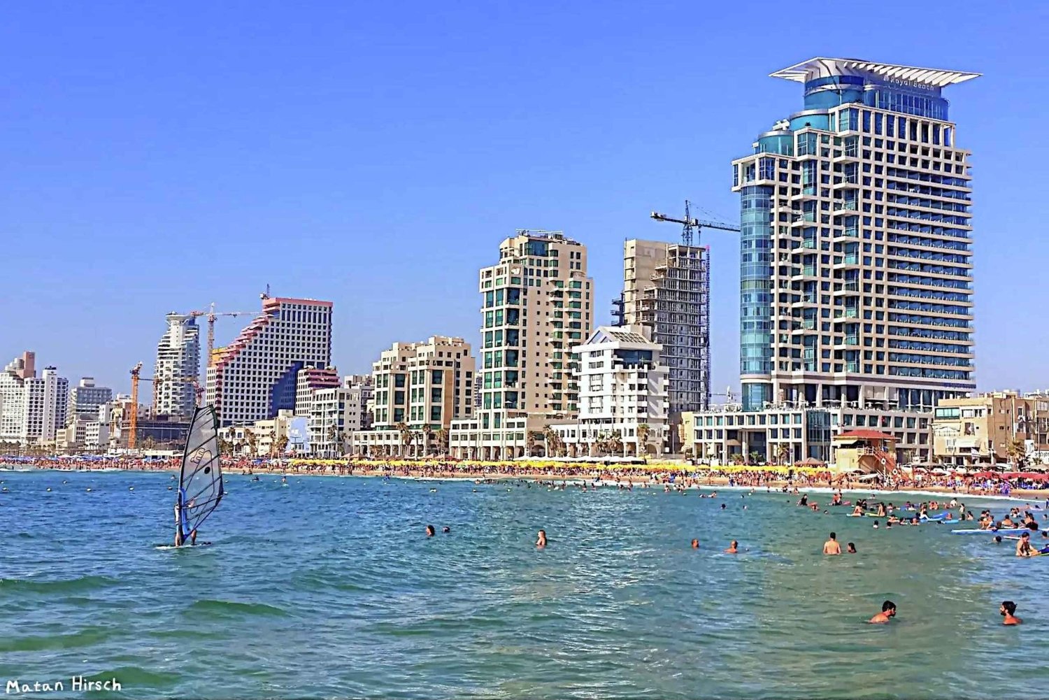 Tel Aviv : visite privée en yacht avec vin et guide