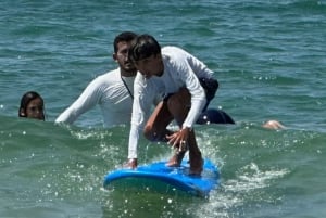 Tel Aviv: Professionel surfingundervisning på Beach Club TLV