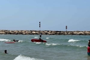 Tel Aviv: Professionel surfingundervisning på Beach Club TLV