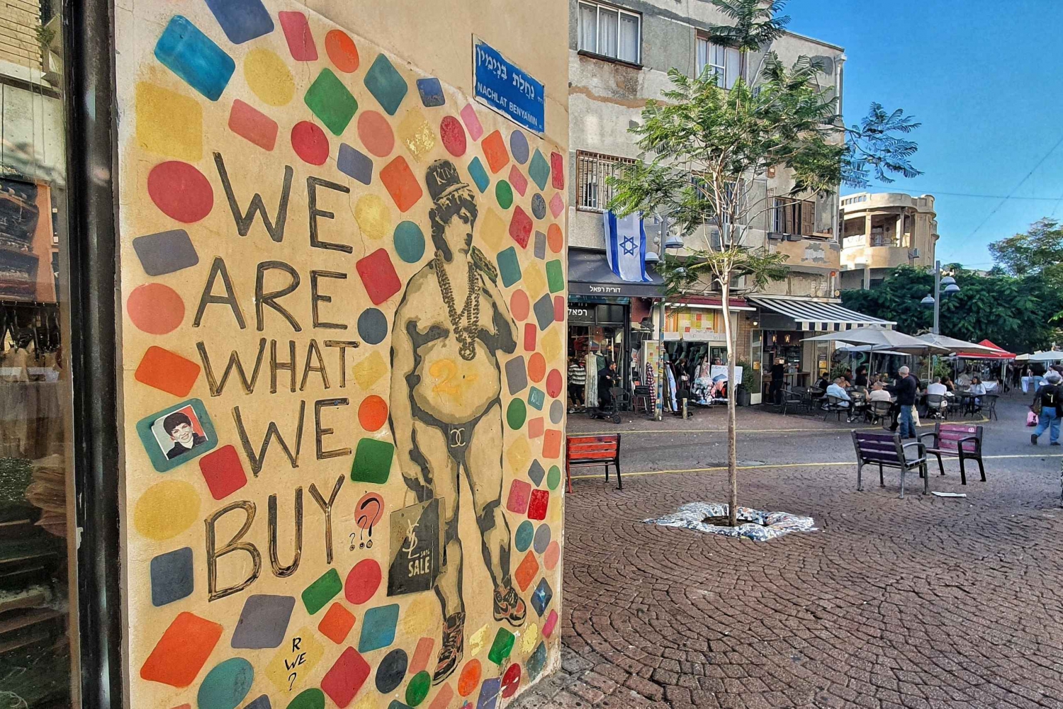 Tel Aviv Street Art Tour: Graffiti in Nakhlat Binyamin