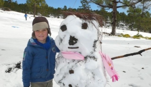 3. It snows in winter