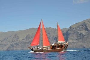 Adeje Classic Schooner: Valaat, lounas ja Los Gigantesin kalliot