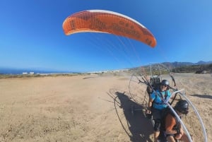 Adeje: Paratrike Flying Tour with Hotel Pickup and Photos